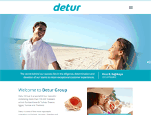 Tablet Screenshot of deturgroup.com